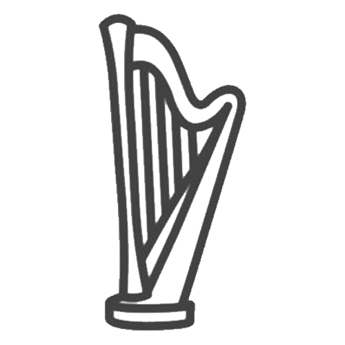 Icon Harfe