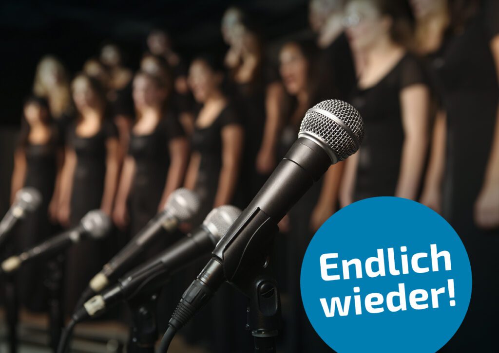 Endlich wieder Chor-Angebot bei rhythm matters in Krefeld